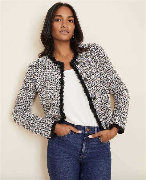 chanel suit look alike|chanel look alike tweed jacket.